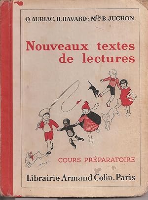 Imagen del vendedor de Nouveaux textes de lectures a la venta por Clivia Mueller