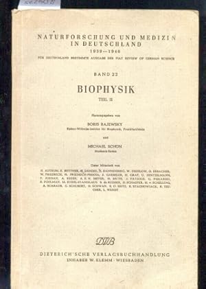 Seller image for Biophysik. Teil II for sale by Clivia Mueller