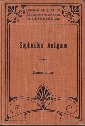 Imagen del vendedor de Sophokles Antigone a la venta por Clivia Mueller