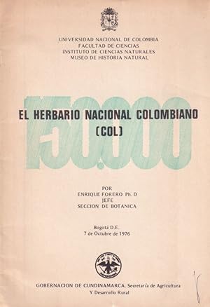 Imagen del vendedor de El Herbario Nacional Colombiano (Col) a la venta por Clivia Mueller