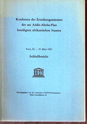 Konferenz der Erziehungsminister der am Addis-Adeba-Plan beteiligten