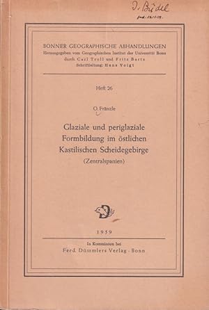 Bild des Verkufers fr Glaziale und periglaziale Formbildung im stlichen Kastilischen zum Verkauf von Clivia Mueller