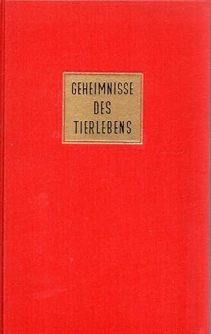 Seller image for Geheimnisse des Tierlebens for sale by Clivia Mueller