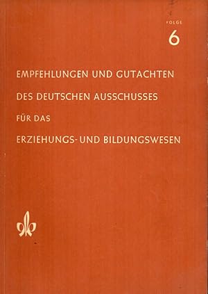Immagine del venditore per Empfehlungen und Gutachten 6.Folge venduto da Clivia Mueller