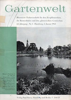 Gartenwelt Jahrgang 1981 Ausgabe B.Heft 1 bis 10 und 12 (11 Hefte)