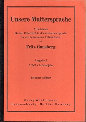 Bild des Verkufers fr Unsere Muttersprache zum Verkauf von Clivia Mueller