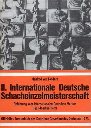 II. Internationale Deutsche Schacheinzelmeisterschaft