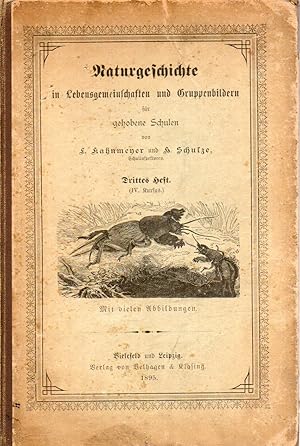 Seller image for Naturgeschichte in Lebensgemeinschaften und Gruppenbildern fr for sale by Clivia Mueller