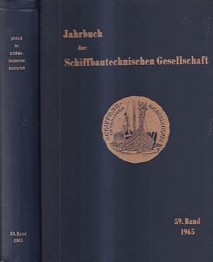 Bild des Verkufers fr Jahrbuch der Schiffbautechnische Gesellschaft 59.Band 1965 zum Verkauf von Clivia Mueller