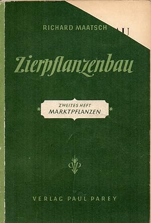 Seller image for Zierpflanzenbau Zweites Heft for sale by Clivia Mueller