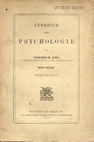 Bild des Verkufers fr Lehrbuch der Psychologie zum Verkauf von Clivia Mueller