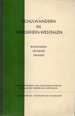 Seller image for Schulwandern in Nordrhein-Westfalen for sale by Clivia Mueller