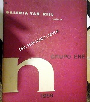 Bild des Verkufers fr GRUPO ENE. Galera Van Riel .1959. zum Verkauf von DEL SUBURBIO  LIBROS- VENTA PARTICULAR