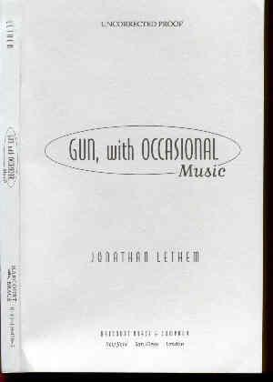 Imagen del vendedor de Gun, with Occasional Music. (Uncorrected Proof copy). a la venta por Peter Keisogloff Rare Books, Inc.
