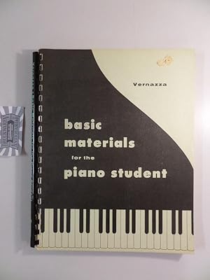 Immagine del venditore per Basic Materials for the Piano Student. venduto da Druckwaren Antiquariat