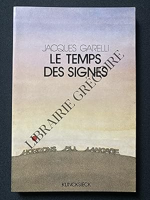 Imagen del vendedor de LE TEMPS DES SIGNES a la venta por Yves Grgoire