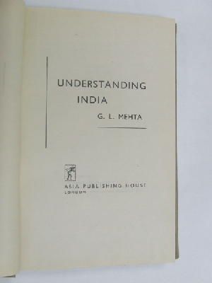 Seller image for Understanding India for sale by Kennys Bookstore