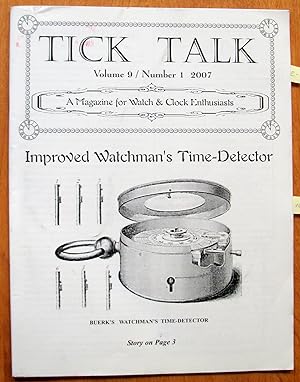 Waltham Watch Company. Article in Tick Talk. A Magazine for Watch and Clock Enthusiasts. Volume 9...