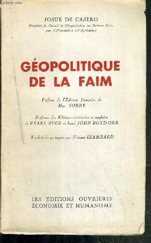 Seller image for GEOPOLITIQUE DE LA FAIM - 2eme EDITION for sale by Le-Livre