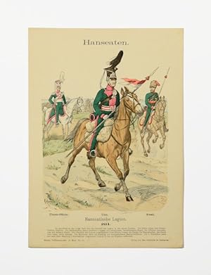 Hanseaten. Hanseatische Legion. 1814". (= R. Knötel, Uniformkunde, Bd. II, Nr. 47).