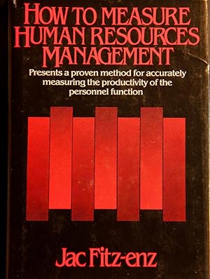 Seller image for How to measure human resources management for sale by Mad Hatter Bookstore