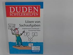 Bild des Verkufers fr Duden-Schlerhilfen : Mathematik ; Lsen von Sachaufgaben : Aufgabentexte entschlsseln - Lsungswege finden ; [5. und 6. Schuljahr]. von Hans Borucki zum Verkauf von ANTIQUARIAT FRDEBUCH Inh.Michael Simon