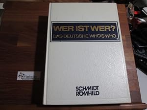 Bild des Verkufers fr Wer ist wer?, Bundesrepublik Deutschland 1998/99 zum Verkauf von Antiquariat im Kaiserviertel | Wimbauer Buchversand