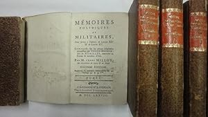 Bild des Verkufers fr Memoires politiques et militaires pour fervir a l'histoire de Louis XIV & de Louis XV. Tome I-VI [6 Bnde komplett] zum Verkauf von Malota