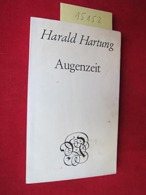 Image du vendeur pour Augenzeit. Schwarz auf weiss : Eine Sammlung gegenwrtiger Dichtung. mis en vente par Versandantiquariat buch-im-speicher