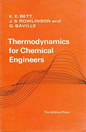 Imagen del vendedor de Thermodynamics for Chemical Engineers. a la venta por Antiquariat Kalyana