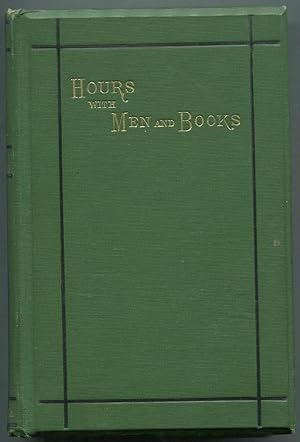 Bild des Verkufers fr Hours with Men and Books zum Verkauf von Between the Covers-Rare Books, Inc. ABAA