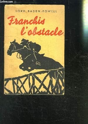 Bild des Verkufers fr FRANCHIS L OBSTACLE zum Verkauf von Le-Livre