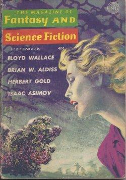Seller image for The Magazine of FANTASY AND SCIENCE FICTION (F&SF): September, Sept. 1961 for sale by Books from the Crypt