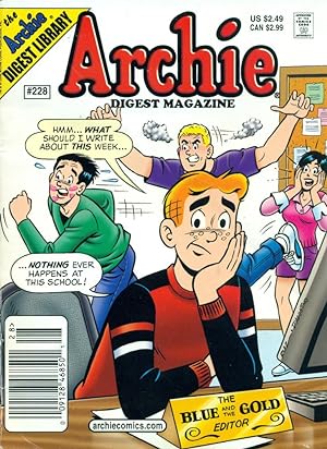 ARCHIE DIGEST MAGAZINE : Softcover Comic Book, Oct 2006, No. 228 Issue