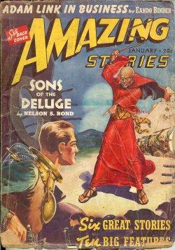 Image du vendeur pour AMAZING Stories: January, Jan. 1940 mis en vente par Books from the Crypt