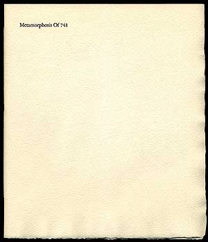 Seller image for Metamorphosis of 741 for sale by Between the Covers-Rare Books, Inc. ABAA