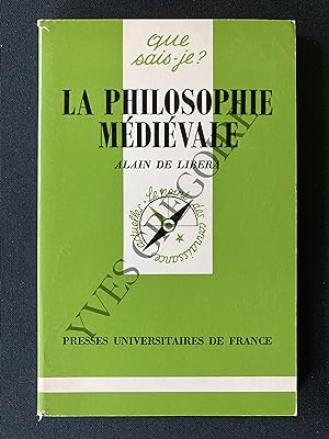 Seller image for LA PHILOSOPHIE MEDIEVALE for sale by Yves Grgoire