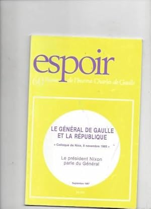 Le général de gaulle et la République