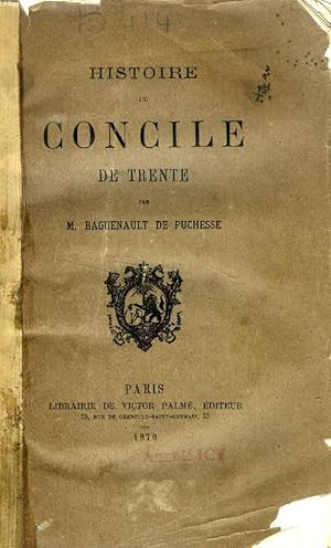 Imagen del vendedor de HISTOIRE DU CONCILE DE TRENTE a la venta por Le-Livre