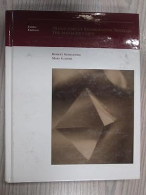 Seller image for MANAGEMENT INFORMATION SYSTEMS. THE MANAGER'S VIEW. for sale by LIBRERIA AZACAN