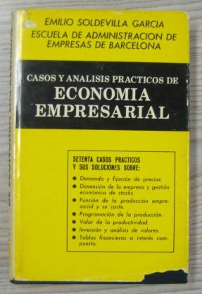 Imagen del vendedor de CASOS Y ANLISIS PRCTICOS DE ECONOMA EMPRESARIAL a la venta por LIBRERIA AZACAN