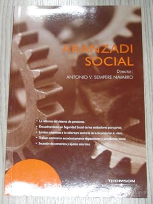 Image du vendeur pour ARANAZADI SOCIAL mis en vente par LIBRERIA AZACAN