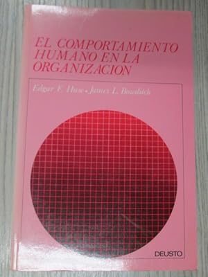 Seller image for EL COMPORTAMIENTO HUMANO EN LA ORGANIZACION for sale by LIBRERIA AZACAN