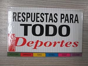 Immagine del venditore per RESPUESTAS PARA TODO: DEPORTES venduto da LIBRERIA AZACAN