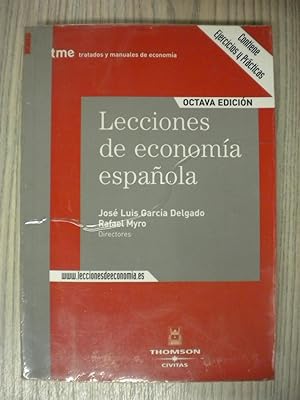 Imagen del vendedor de LECCIONES DE ECONOMA ESPAOLA a la venta por LIBRERIA AZACAN