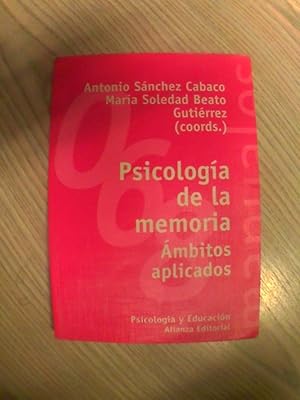 Seller image for PSICOLOGA DE LA MEMORIA for sale by LIBRERIA AZACAN