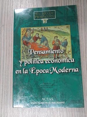 Seller image for PENSAMIENTO Y POLTICA ECONMICA EN LA POCA MODERNA for sale by LIBRERIA AZACAN