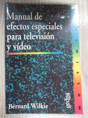 Imagen del vendedor de MANUAL DE EFECTOS ESPECIALES PARA TELEVISIN Y VDEO. a la venta por LIBRERIA AZACAN