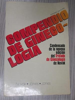 Seller image for COMPENDIO DE GINECOLOGIA for sale by LIBRERIA AZACAN