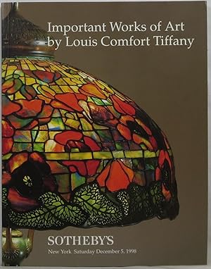 Important Works of Art by Louis Comfort Tiffany, December 5, 1998